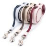 Retractable Dog Leash; Dog Walking Leash for Medium Large Dogs up to 110lbs; One Button Break & Lock ; Heavy Duty No Tangle - green - 5m