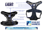 Headlight Harness XXL- Blue - Default