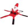 Pet Christmas Costumes Red Winter Coat for Dog Riding Santa Claus with Bell Clothes New Year Outfit Cosplay Costumes Party Dress Up For Cats - M