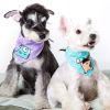Touchdog 'Bad-to-the-Bone' Polka Patterned Fashionable Velcro Bandana - Green - Large