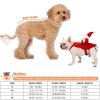 Pet Christmas Costumes Red Winter Coat for Dog Riding Santa Claus with Bell Clothes New Year Outfit Cosplay Costumes Party Dress Up For Cats - XL