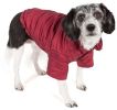 Lightweight Adjustable 'Sporty Avalanche' Pet Coat - Large